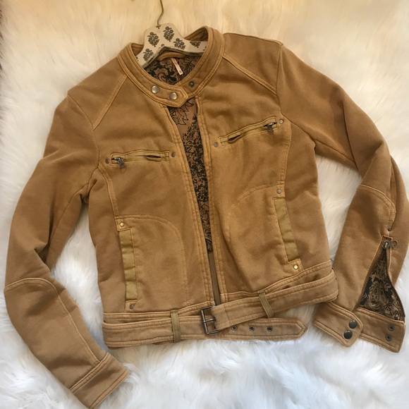 NEW Free People springtime knit bomber jacket - Picture 8 of 11